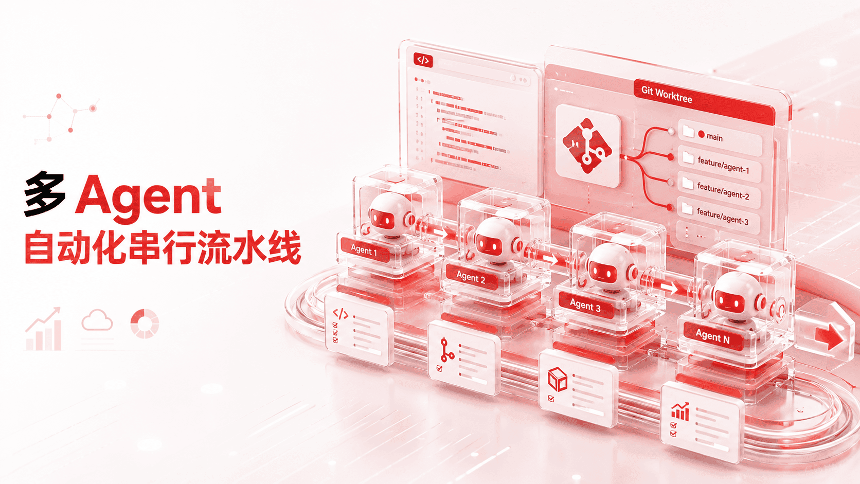 基于 Cursor + Git Worktree 的多 Agent 自动化串行流水线